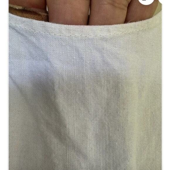 Eskandar for Bergdorf Goodman Tank Top | Antique French Nuns Linen | One Size - Picture 3 of 10